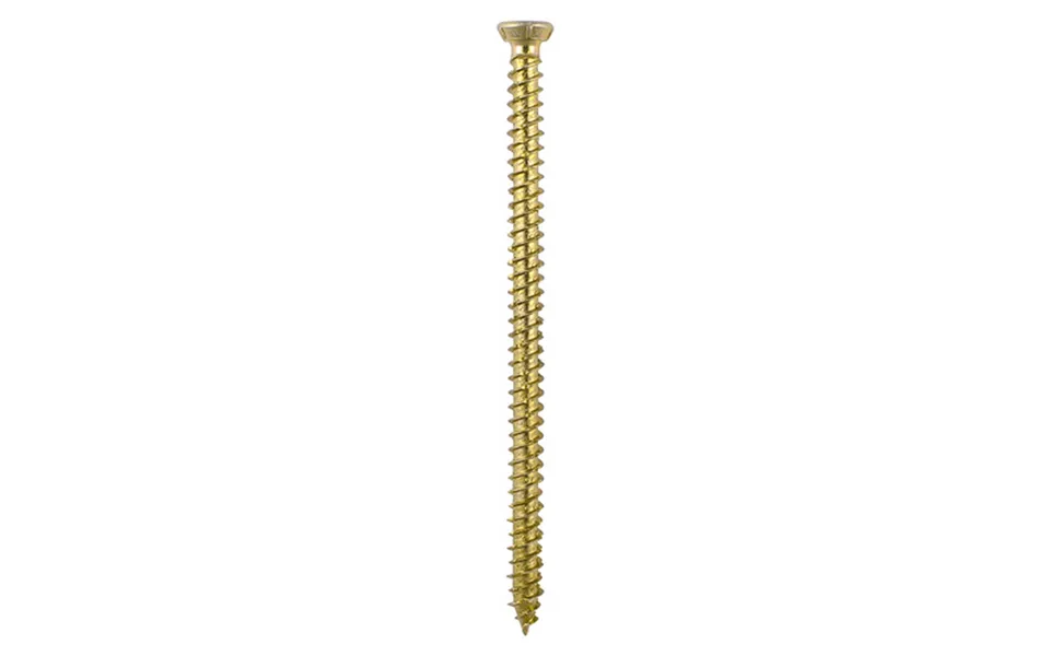 Timco Tx30 Multi-fix Concrete Screws 7.5 X 50mm Zinc Yell Pass - Box Of 100