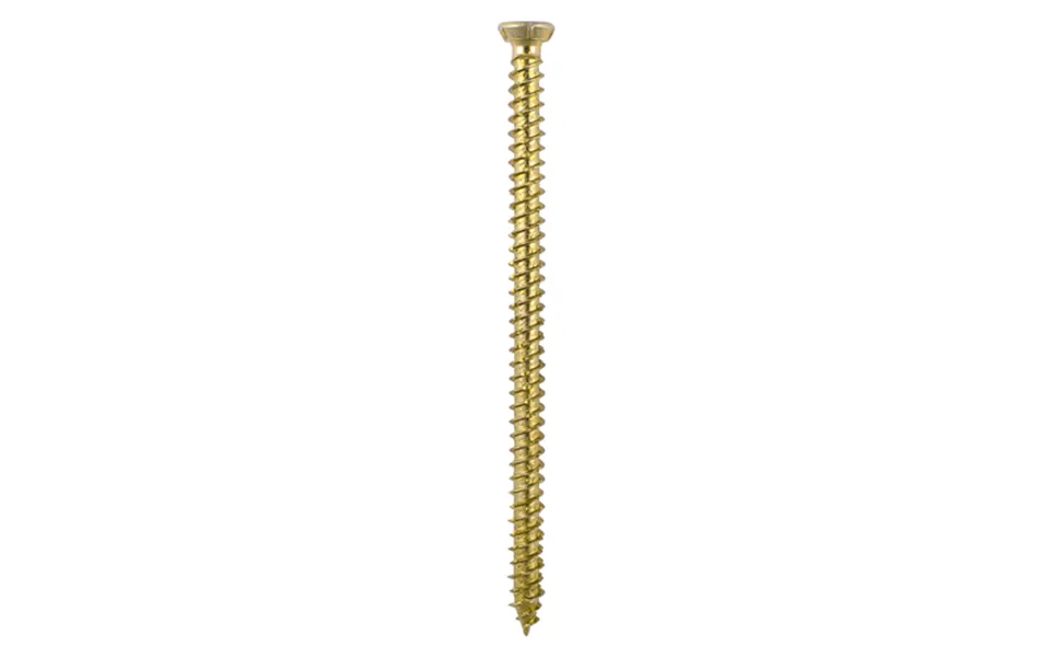 Timco Tx30 Multi-fix Concrete Screws 7.5 X 60mm Zinc Yell Pass - Box Of 100