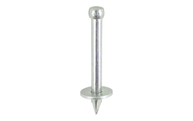 Timco Washered Masonry Nail 40 X 3.7mm Bzp - Box Of 100