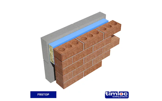 Timloc 1 Hour Fire Rated Cavity Stop Sock 110x100x1200mm
