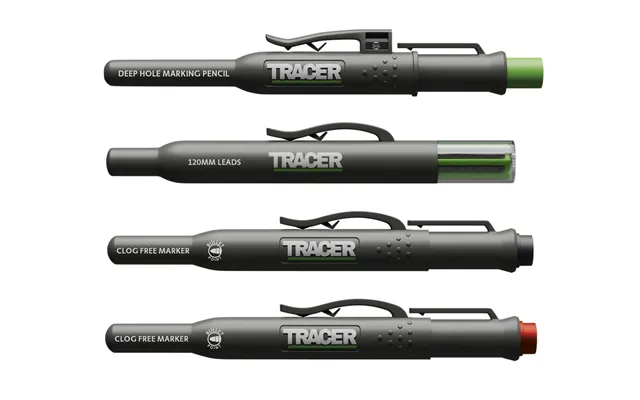 Tracer Marking Kit With Deep Hole Pencil - Replacement Lead & Markers