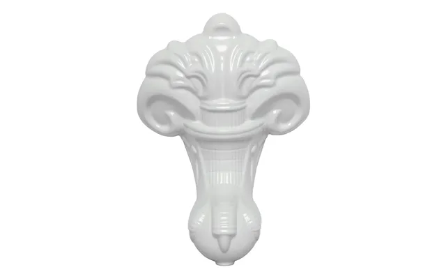 Traditional Claw Bath Feet - White Pack Of 4