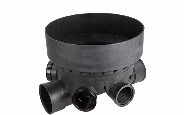 Ultrarib Double Socket 500mm Nic Une Base Bk 150mm X 110mm