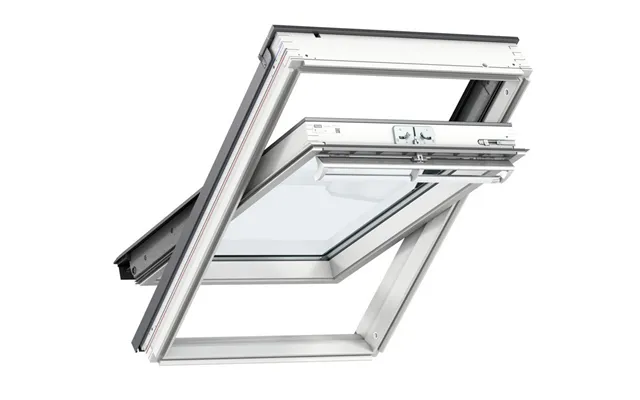 Velux Roof Window Conservation 550 X 1178 White Painted