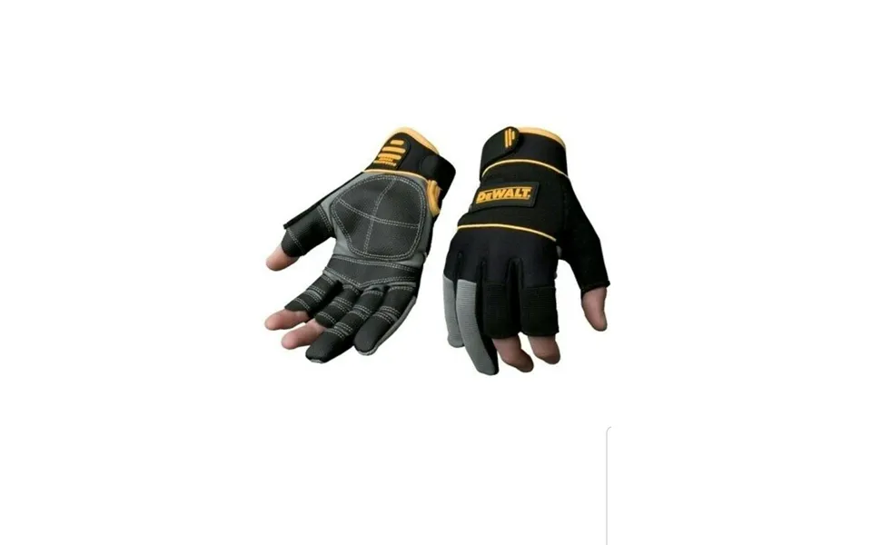 Walsh - Blyth Dewalt 3 Finger Framer Grip Gloves Black Yellow
