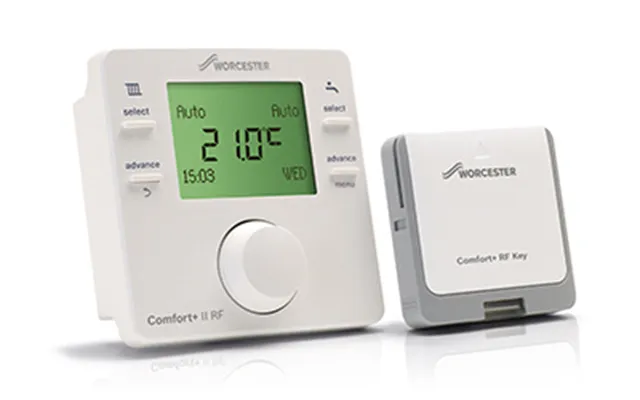 Worcester Comfort Ll Rf Wireless Programmable Room Stat & Receiver