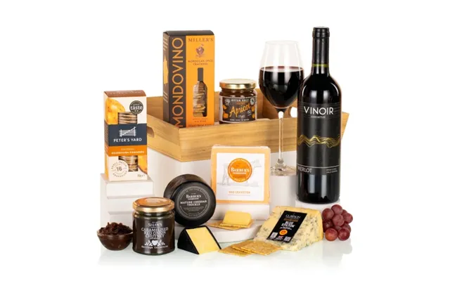 Cheese And Wine Gift Tray