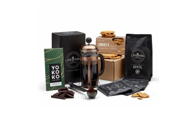 Luxury Cafetiere And Treats Box