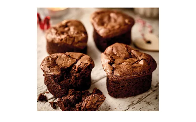 Meg Rivers Heart Shaped Brownies