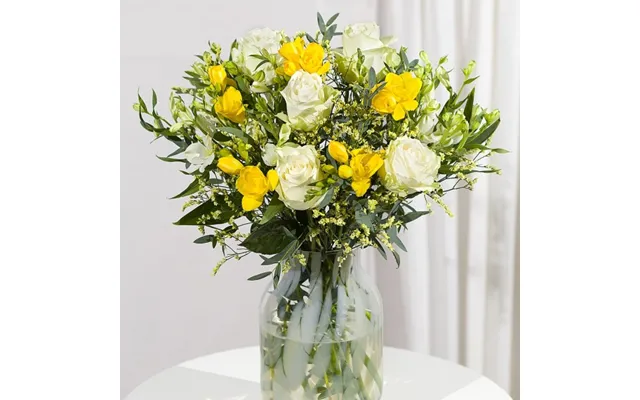 Summer Roses And Freesias