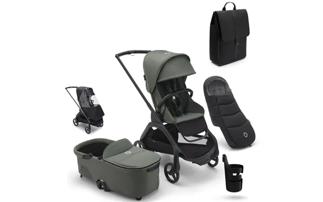 Bugaboo Dragonfly Essential Bundle- Forest Green