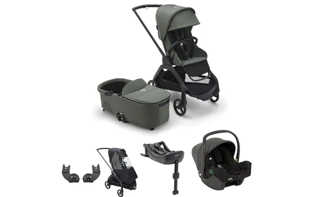 Bugaboo Dragonfly I-snug Travel System- Forest Green - Without Accessories