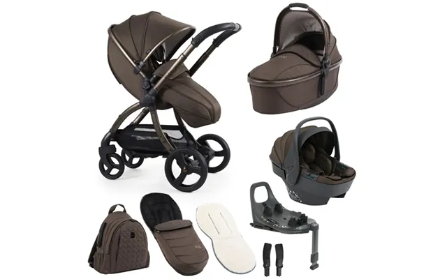 Egg Egg3 Egg Shell 360 Travel System- Chocolate Velvet