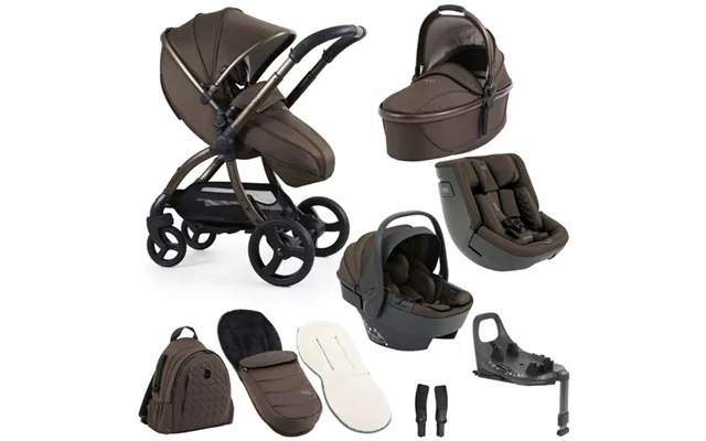 Egg Egg3 Egg Shell 360 Ultimate Family Travel System- Chocolate Velvet