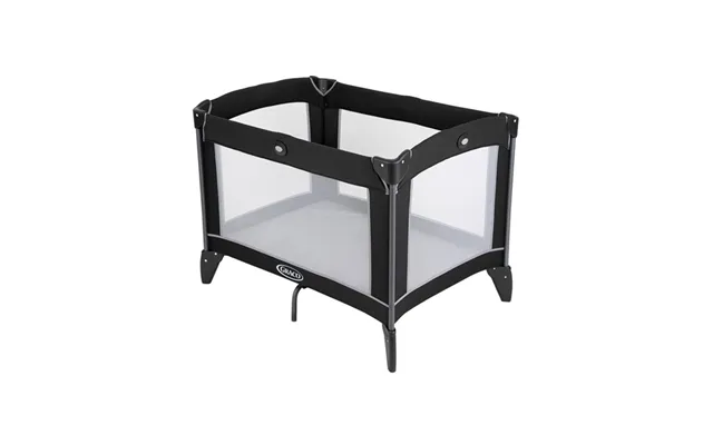 Graco Compact Travel Cot - Black Grey