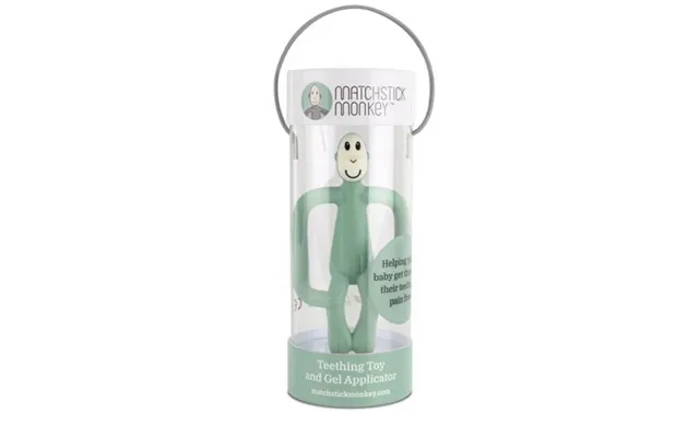 Matchstick Monkey Mint Green Original Teething Toy - Mint Green