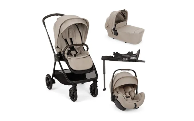 Nuna Triv Next With Arra Flex & Base Curv Travel System- Chateau