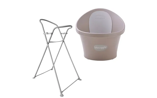 Shnuggle Baby Bath Stand Set- Taupe