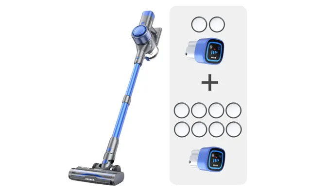 Vacuum Bundle Buture Vc50 Blue Vacuum 2 Batteries 10 Hepa Filters