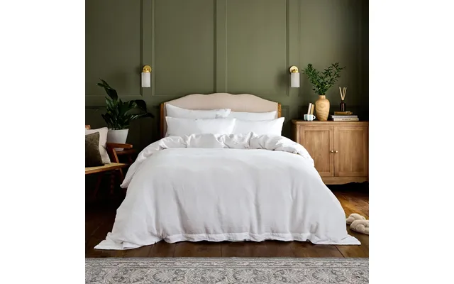 100% Linen Duvet Cover By Dip & Doze Size King Colour Dove Grey