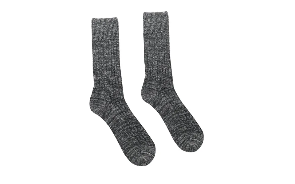 100% Recycled Socks - Graphite Fleck By Socko Size Small Uk 4-6 Colour Grey