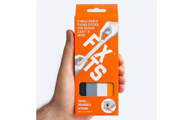 Fixits - Pack Of 8 By Fixits Color Black And White