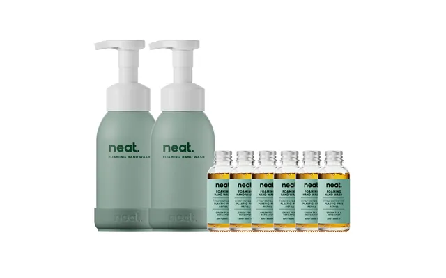 Foaming Hand Wash Bundle - Green Tea & Bergamot By Neat