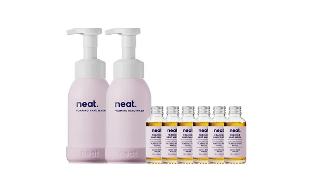 Foaming Hand Wash Bundle - Sweet Rose Water By Neat