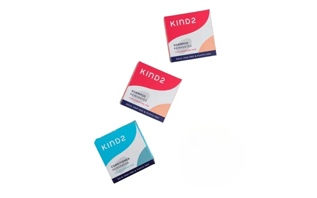 Hydrating Shampoo & Conditioner Bar Bundle By Kind2