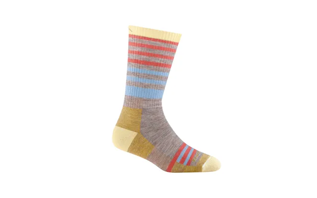 Ladies Boot Midweight Hiking Merino Wool Seamless Socks By Darn Tough Size L Colour Oatmeal product image