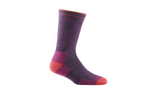 Ladies Boot Midweight Seamless Hiking Merino Wool Socks By Darn Tough Size M Colour Plum Heather product image