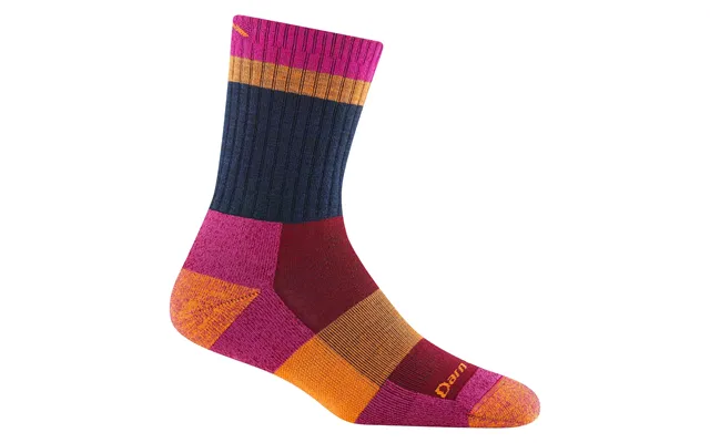 Ladies Crew Merino Wool Lightweight Hiking Socks By Darn Tough Size M Colour Clover product image