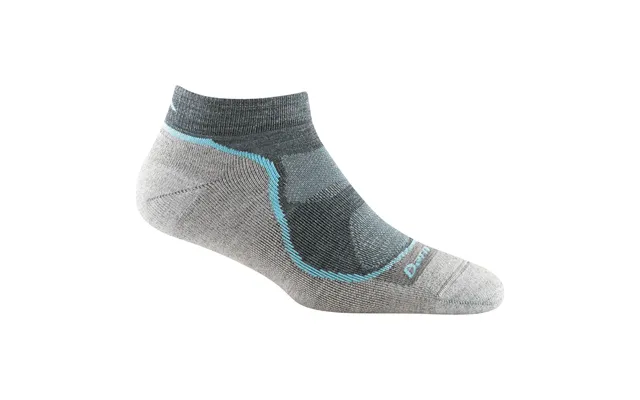 Ladies Light Hiker No Show Lightweight Hiking Merino Socks By Darn Tough Size L Colour Slate product image
