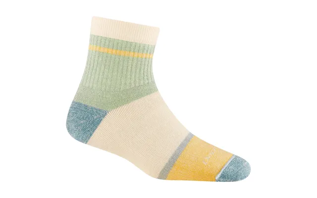 Ladies Merino Wool Ankle Heavyweight Cushioned Colourful Socks By Darn Tough Size M Colour Pear product image