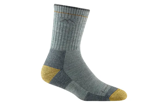 Ladies Micro Crew Cushioned Midweight Hiking Merino Wool Socks By Darn Tough Size L Colour Sage product image