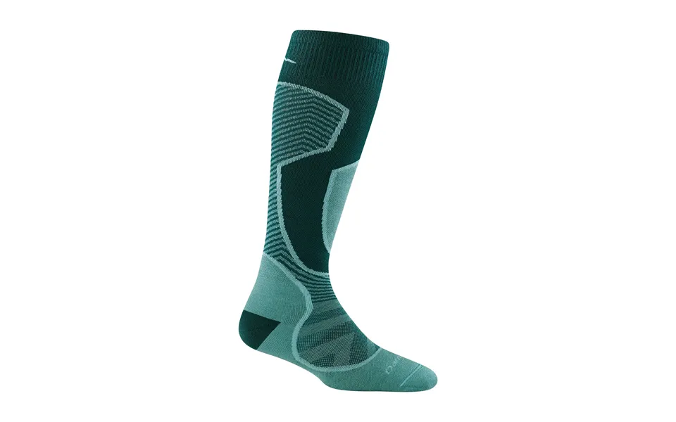 Ladies Over-the-calf Lightweight Ski Snowboard Merino Cushioned Socks By Darn Tough Size M Colour Juniper