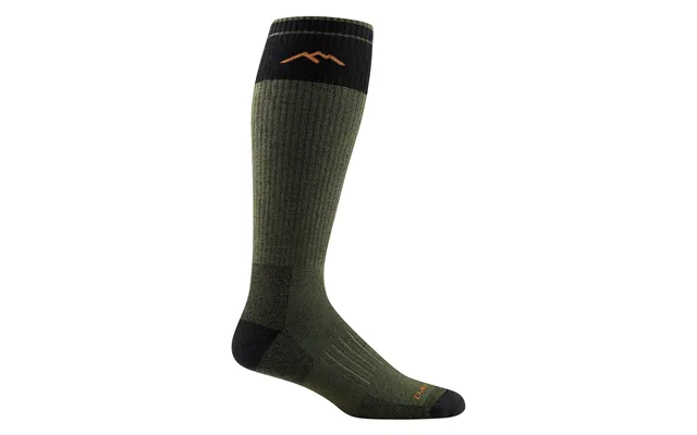 Mens Knee High Merino Wool Heavyweight Hunting Boot Socks By Darn Tough Size M Colour Forest
