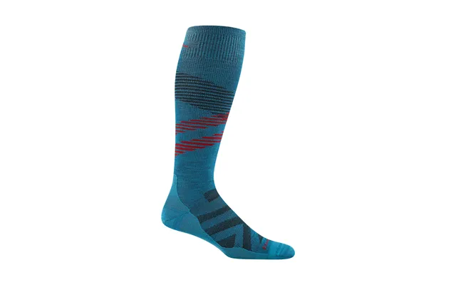 Mens Knee High Merino Wool Ultra-lightweight Ski Snowboard Socks By Darn Tough Size M Colour Cascade