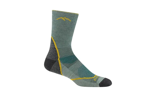 Mens Merino Wool Crew Lightweight Anti Blister Hiking Socks By Darn Tough Size M Colour Seafoam product image