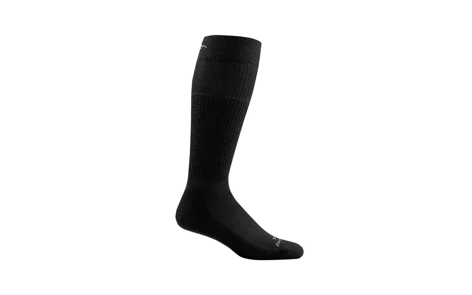Mens Merino Wool Mid-calf Lightweight Tactical Cushioned Boot Socks By Darn Tough Size L Colour Black
