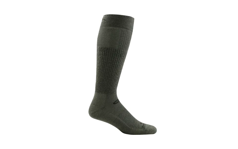 Mens Merino Wool Mid-calf Lightweight Tactical Cushioned Boot Socks By Darn Tough Size L Colour Foliage Green