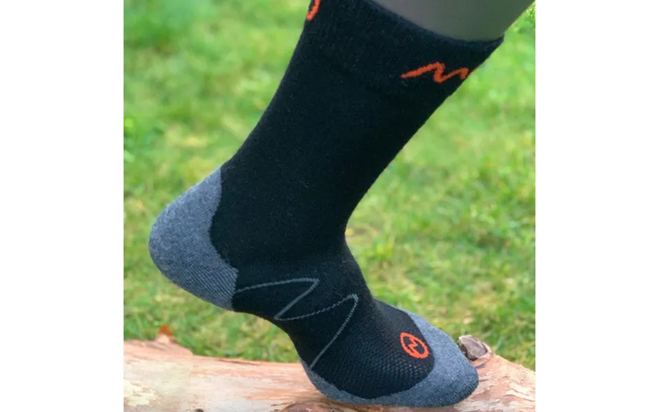 Merino Crew Socks By Moggans Size Medium Colour Black