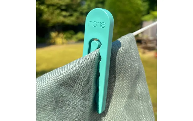 Ocean Plastic Clothes Pegs By Made By Nona Size 24 Pack Colour Lagoon Blue product image