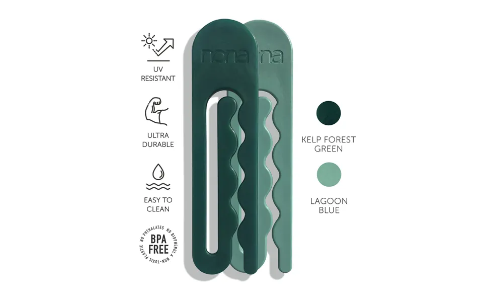 Ocean Plastic Clothes Pegs By Made By Nona Size 24 Pack Colour Mixed Colour Set