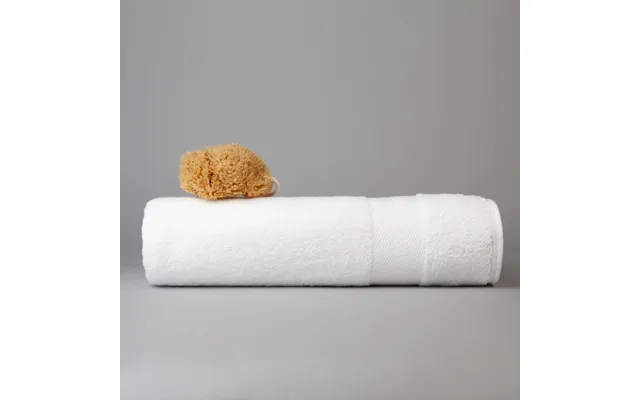 Organic Cotton Bath Sheet By Dip & Doze Colour White