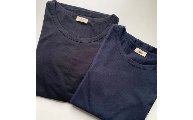 Organic Slub Cotton Long Sleeve Tee By Elliot Organics Size S Colour Ocean