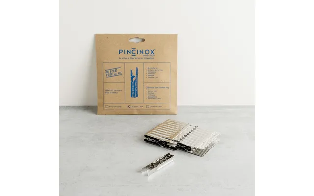 Pincinox Stainless Steel Clothes Pegs - Pack Of 20