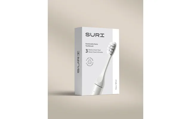 Sustainable Replacement Toothbrush Heads - Pack Of 3 By Suri Colour Sea Mist product image