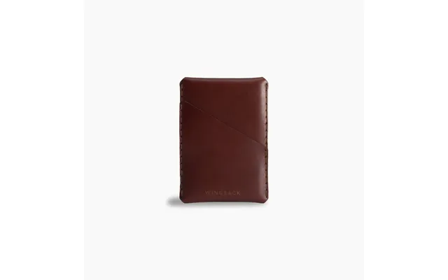 Winston Card Holder - Chestnut By Wingback