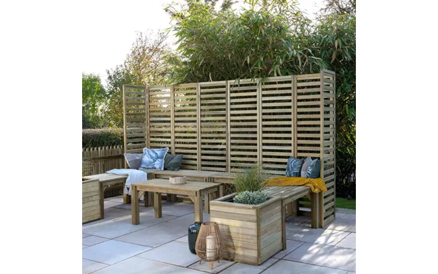 10' X 6'8 Forest Modular Wooden Garden Seating Set Number 4 3 product image